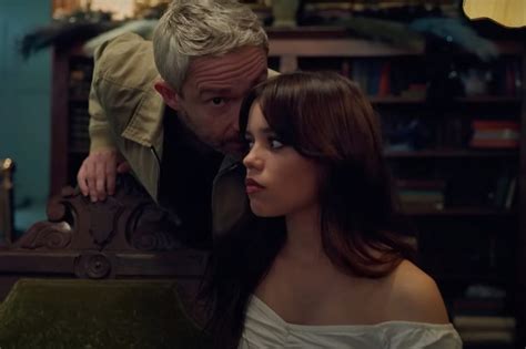 jenna ortega naked scene|Jenna Ortega, 21, and Martin Freeman, 52, sex scene in Millers。